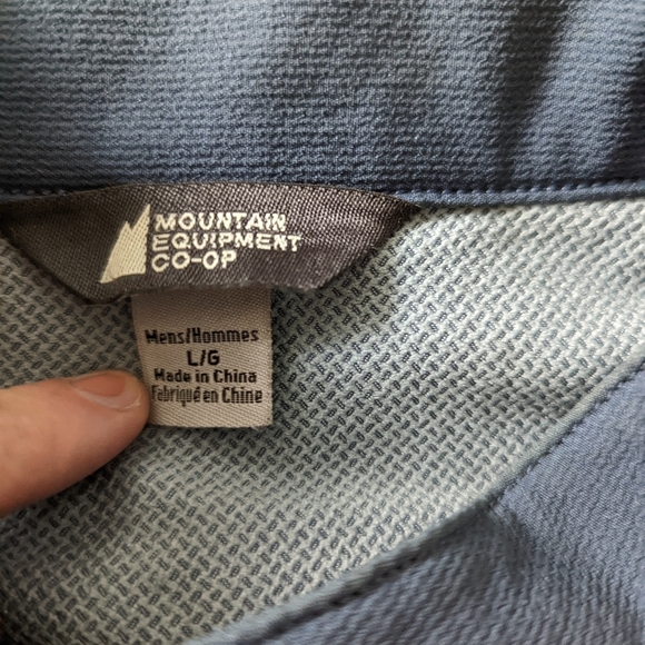 Blue MEC Men's Jacket - Picture 4 of 10